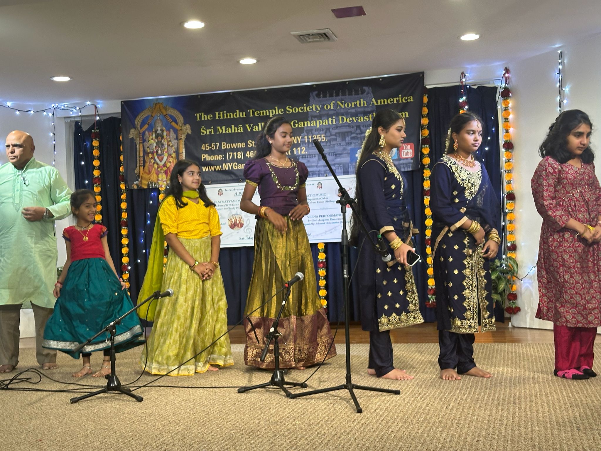 Vocal recital moment